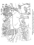 Javanese Cat Breed Coloring Book Page