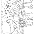 Manx Cat Breed Coloring Book Page