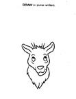 Deer Coloring Pages 006