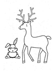 Deer Coloring Pages 068