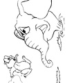 Groundhog Day Coloring Book Page