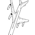 Airplane Coloring Book Page
