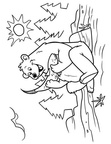 Grizzly Bear Coloring Book Page