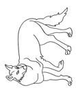 Coyote Coloring Pages 006