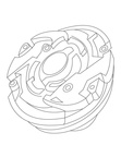 Beyblade Coloring Book Page