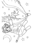 Cardcaptor Sakura Coloring Book Page