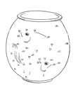 Connect The Dots Coloring Book Page