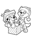 Everest Paw Patrol Coloring Book Page