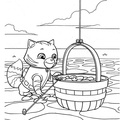 Humdinger and Catastrophe Kittens Paw Patrol Coloring Book Page