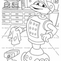 Adiboo and the Energy Thieves Coloring Book Page