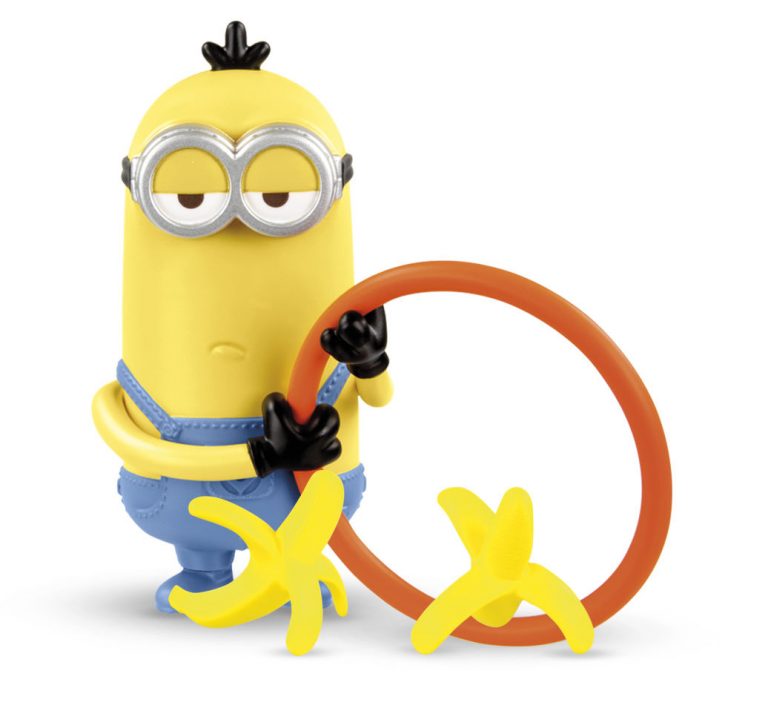 talking minion toy with banana