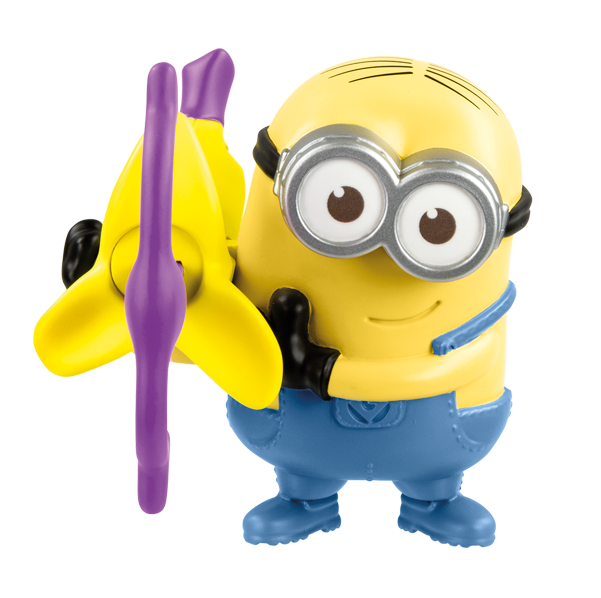 ☆  DESPICABLE ME3  ☆ Banana Launcher Minion ☆ McDonald's Happy Meal Toy 