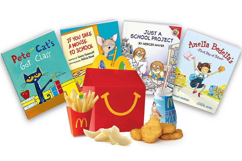 McDonald’s Happy Meal Books List of Books Kids Time