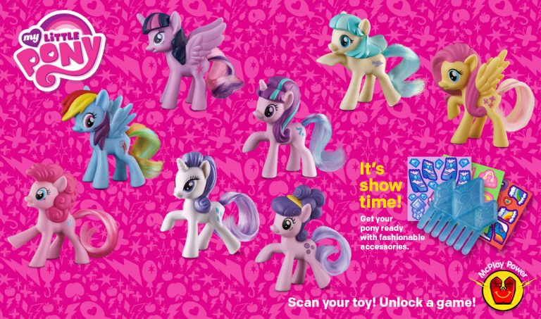 McDonald’s Happy Meal Toys – February 2016 – Color Changing My Little