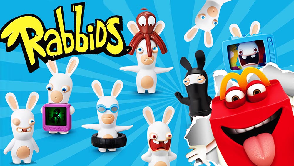 Details about  / McDonald/'s 2015 Cartoon Network Rabbids Toys-Pick Your Favorite!