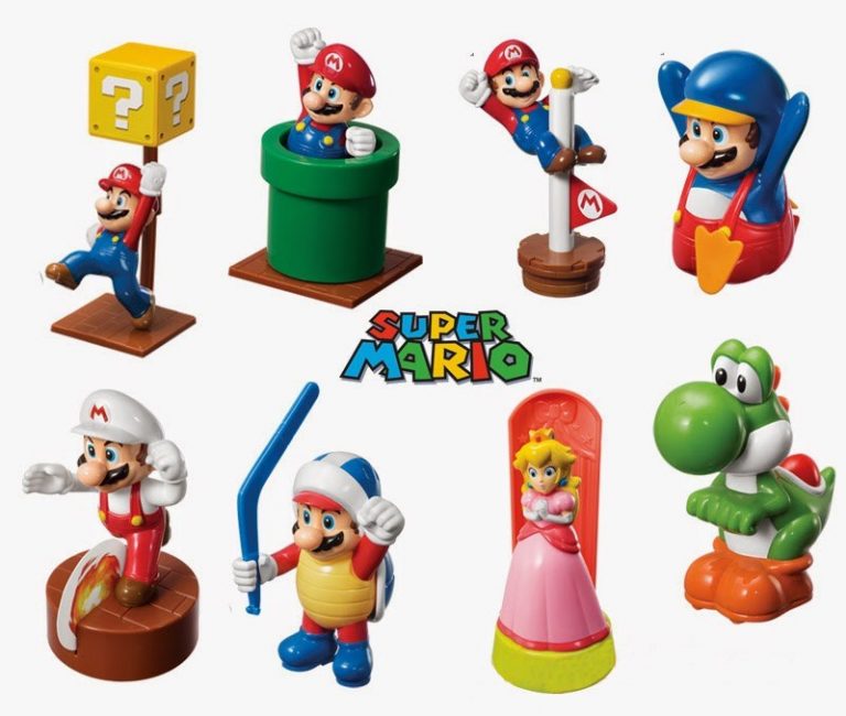 McDonald’s Happy Meal Toys Super Mario Boomerang Mario Kids Time