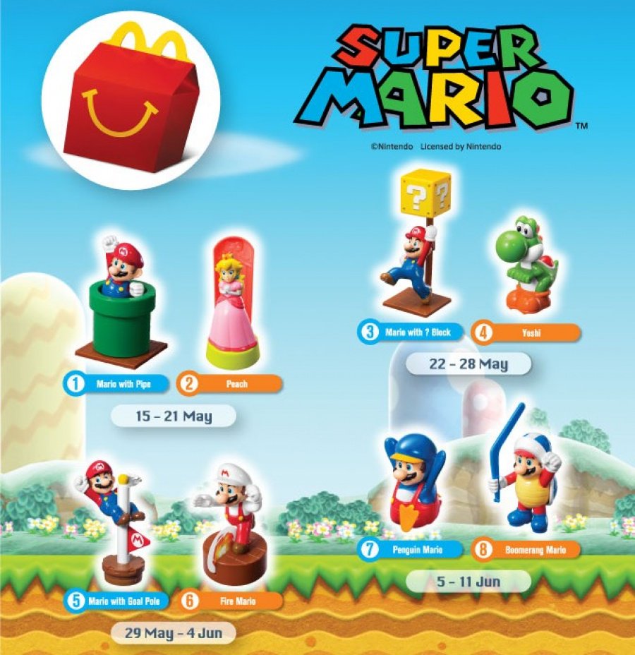 McDonald's Happy Meal Super Mario Pinball 
