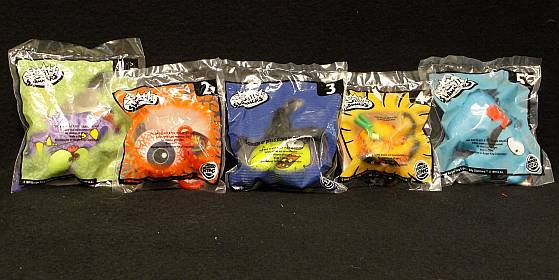 all are MIP Complete Set of 5 Silly Slammers Details about   1999 BurgerKing Kids Meal 