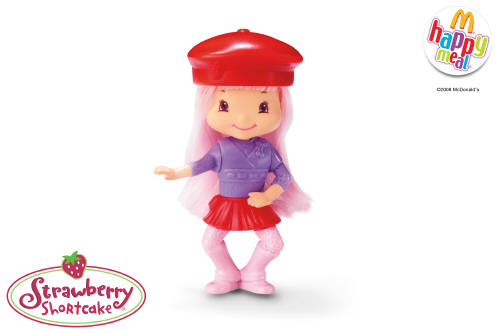 2007 Strawberry Shortcake McDonalds Happy Meal Toy Scented Ginger Snap #7 
