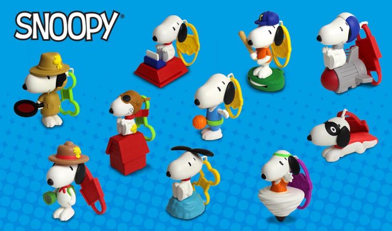 McDonald’s Happy Meal Toys – March 2018 – Peanuts Snoopy – Kids Time