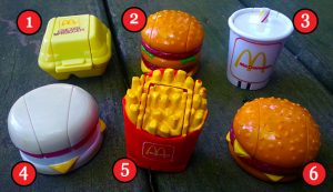 McDonald’s Happy Meal Toys March 1987 – Changeables Robots McRobots ...