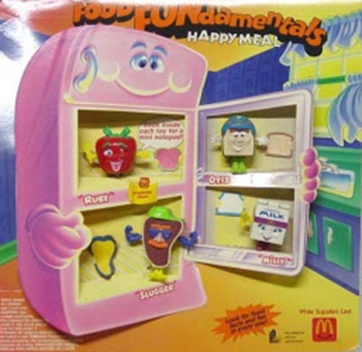 1992-FUNdamentals-fridge-mcdonalds-happy-meal-toys