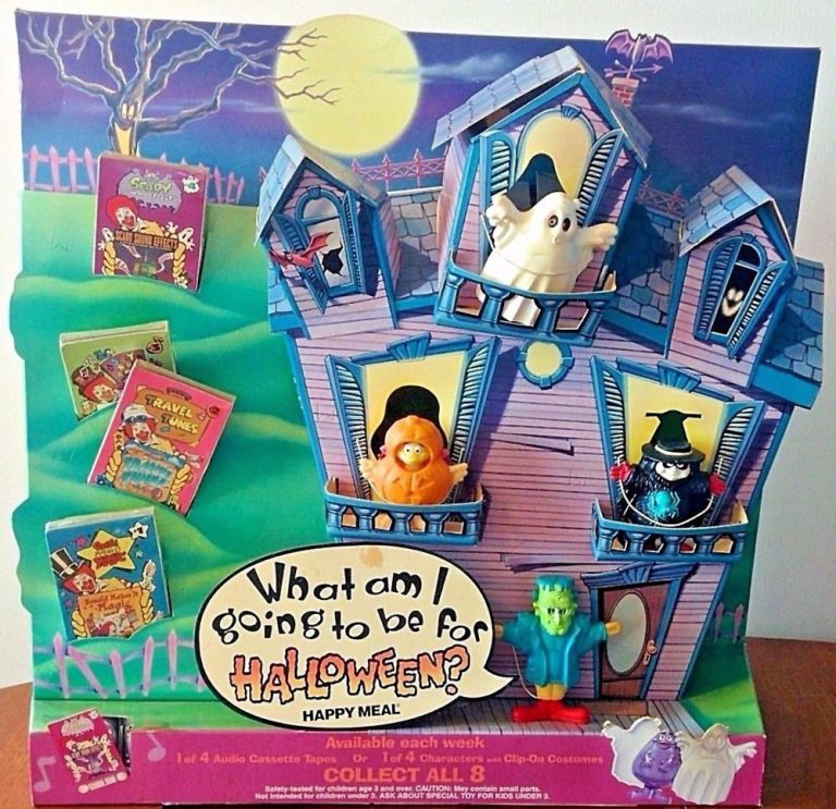 McDonald’s Happy Meal Toys 1995 Halloween Costumes Kids Time