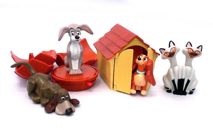 lady and the tramp toys