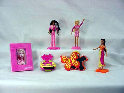 Pop Sensation #5 2002 Barbie McDonalds Happy Meal Toy Doll 