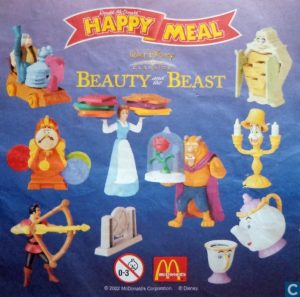 McDonald’s Happy Meal Toys 2002 – Beauty And The Beast – Kids Time