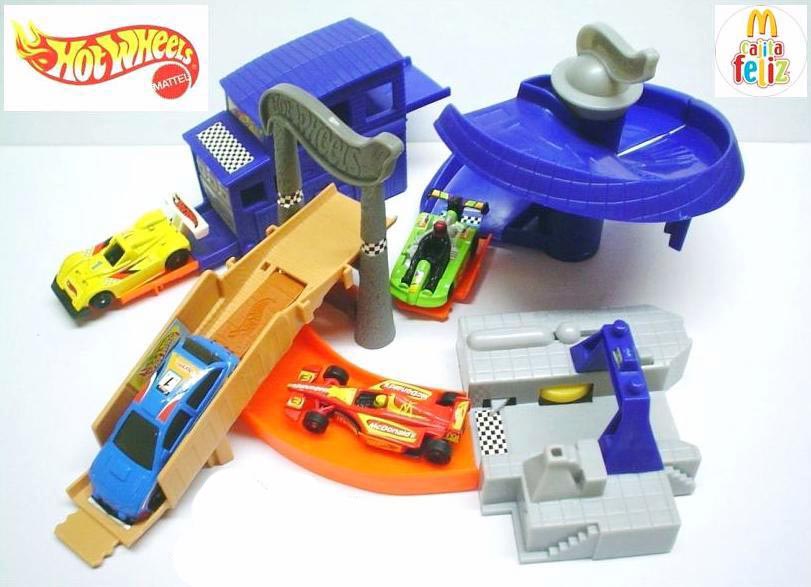 McDonalds Happy Meal Toy 2002 Hot Wheels Protonic Launcher & Car Vehicle Red #5