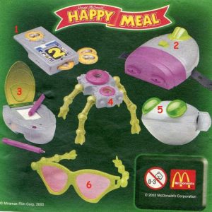 McDonald’s Happy Meal Toys 2003 – Spy Kids 2 – Kids Time
