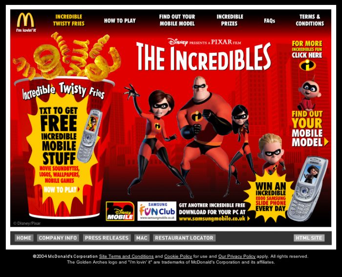 mcdonalds happy meal toys incredibles