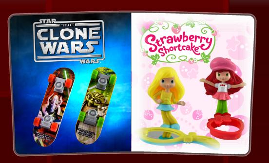 2010-star-wars-clone-wars-mini-skateboards-strawberry-shortcake-mcdonalds-happy-meal-toys