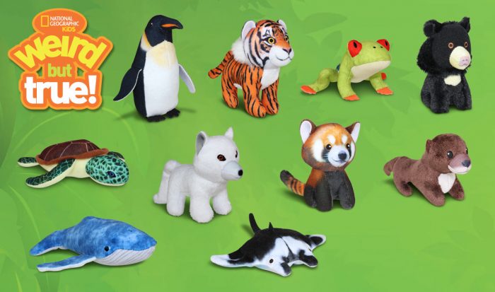 mcdonald's national geographic stuffed animals