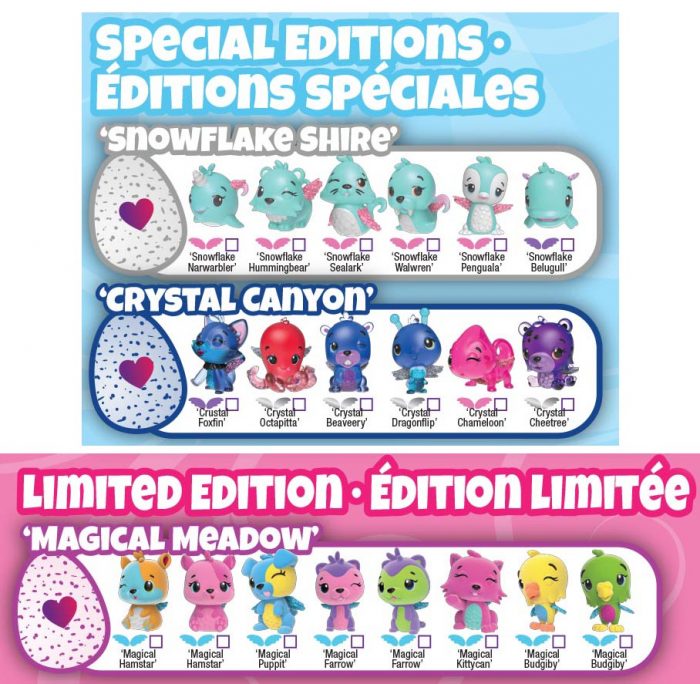 hatchimals hatchibuddies names