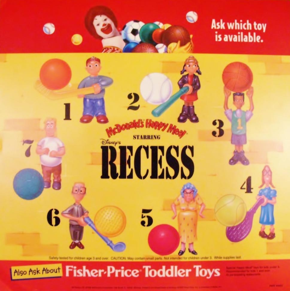 1998-disney-recess-poster-mcdonalds-happy-meal-toys