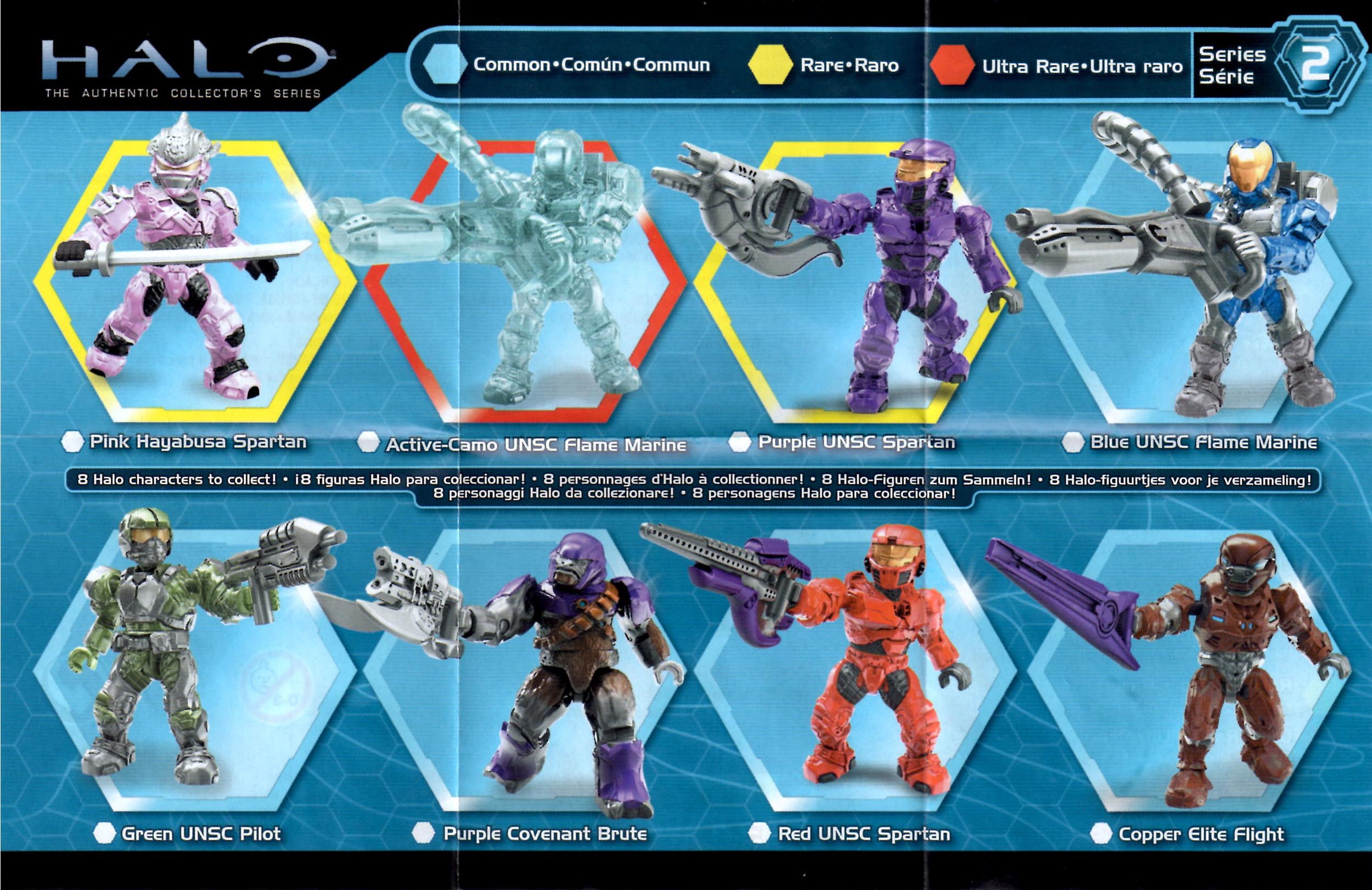Halo micro action figures series 2 hero pack blind bag list checklist Halo micro action figures series 2 hero pack blind bag list checklist