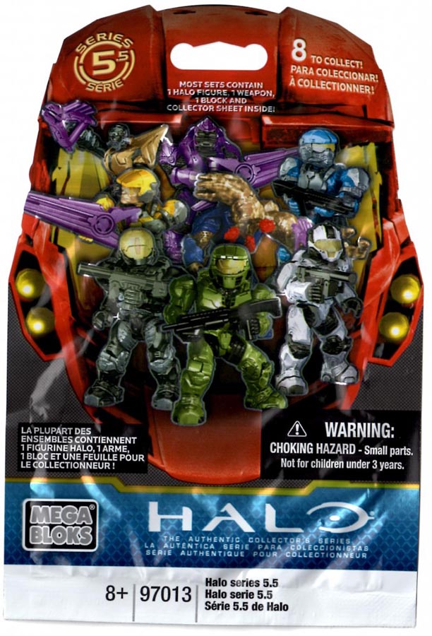Mega Construx  Halo Gold Series 10 GREEN ELITE NEW In Sealed Bag 