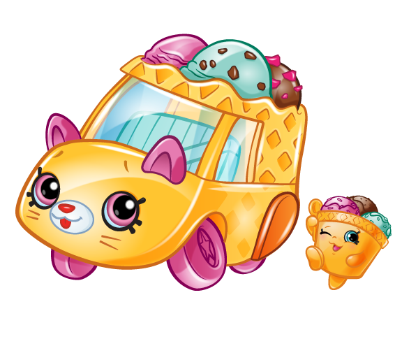 Shopkins Cutie Cars QT2-22 Chase Cookie Series 2 New
