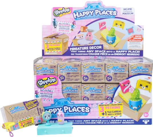 Shopkins Happy Places Season 1 - Surprise Petkin Blind Box 2 Pack
