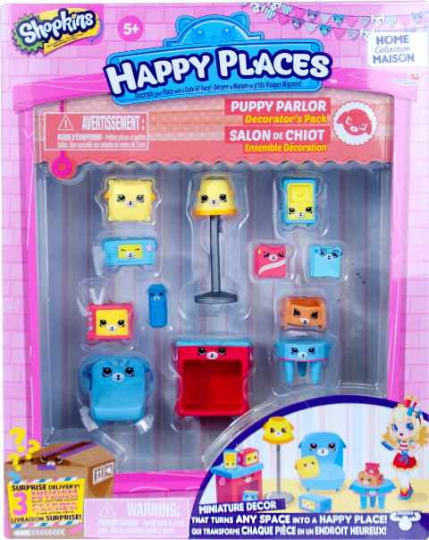 Shopkins Happy Places Season 1 - Puppy Parlor Decorator's Pack