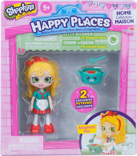 Shopkins Happy Places Season 1 - Lil' Shoppie Pack Spaghetti Sue