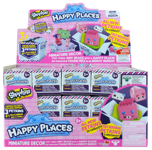 Shopkins Happy Places Season 2 - 3 Pack Blind Pack Boxes