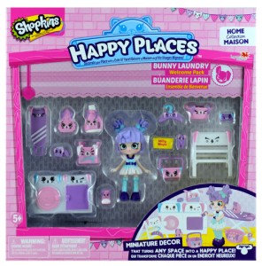 Shopkins Happy Places Season 2 - Bunny Laundry Decorator Pack Box