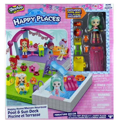 Shopkins Happy Places Season 2 - Happy Home Pool & Sun Deck
