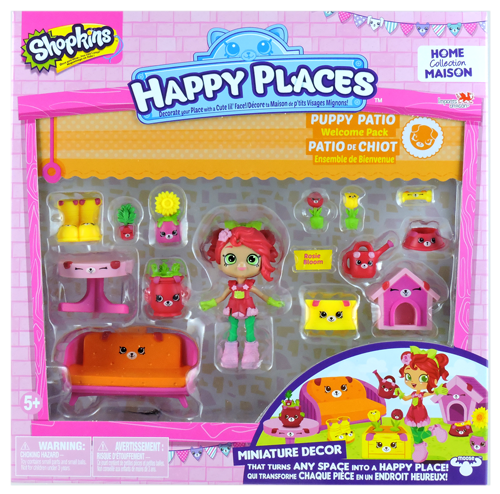 Shopkins Happy Places Season 2 - Puppy Patio Decorator's Pack