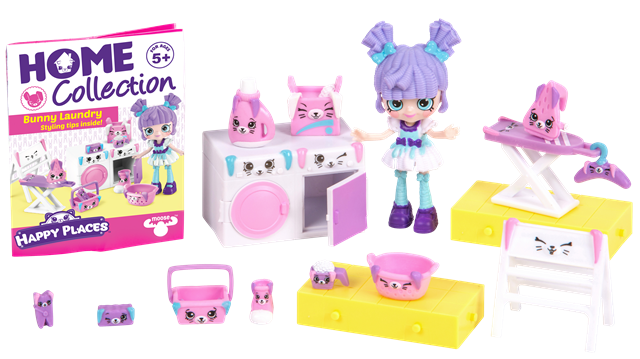 Shopkins Happy Places Season 2 - Bunny Laundry Welcome Pack