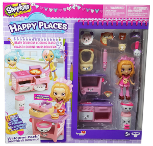Shopkins Happy Places Season 4 - Beary Delicious Cooking Class Welcome Pack Box