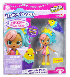 Shopkins Happy Places Season 4 - Coralee - Lil' Shoppie Pack Box